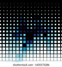 Abstract halftone background pattern. Geometric colorful vector line illustration