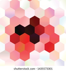 Abstract halftone background pattern. Geometric colorful vector line illustration