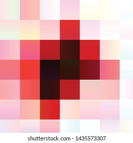 Abstract halftone background pattern. Geometric colorful vector line illustration