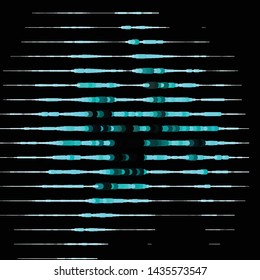 Abstract halftone background pattern. Geometric colorful vector line illustration