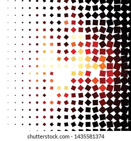 Abstract halftone background pattern. Geometric colorful vector line illustration