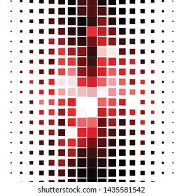 Abstract halftone background pattern. Geometric colorful vector line illustration