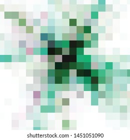 Abstract halftone background pattern. Geometric colorful vector line illustration