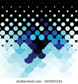 Abstract halftone background pattern. Geometric colorful vector line illustration