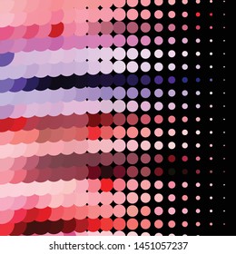 Abstract halftone background pattern. Geometric colorful vector line illustration