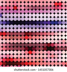 Abstract halftone background pattern. Geometric colorful vector line illustration