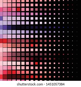 Abstract halftone background pattern. Geometric colorful vector line illustration