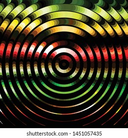 Abstract halftone background pattern. Geometric colorful vector line illustration