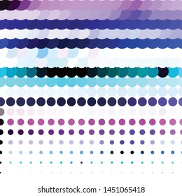 Abstract halftone background pattern. Geometric colorful vector line illustration