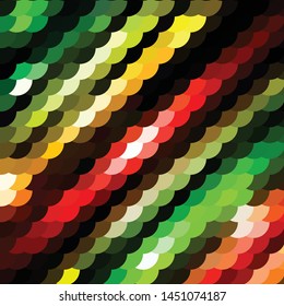 Abstract halftone background pattern. Geometric colorful vector line illustration