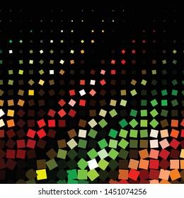 Abstract halftone background pattern. Geometric colorful vector line illustration