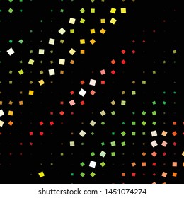 Abstract halftone background pattern. Geometric colorful vector line illustration