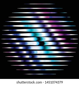 Abstract halftone background pattern. Geometric colorful vector line illustration