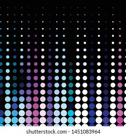 Abstract halftone background pattern. Geometric colorful vector line illustration