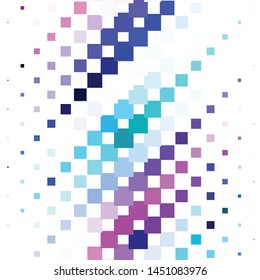 Abstract halftone background pattern. Geometric colorful vector line illustration