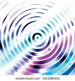 Abstract halftone background pattern. Geometric colorful vector line illustration