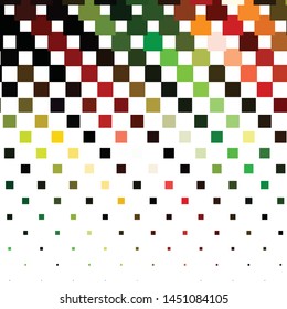 Abstract halftone background pattern. Geometric colorful vector line illustration