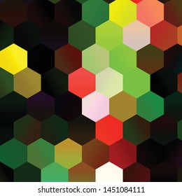 Abstract halftone background pattern. Geometric colorful vector line illustration