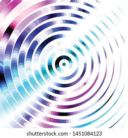 Abstract halftone background pattern. Geometric colorful vector line illustration