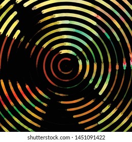 Abstract halftone background pattern. Geometric colorful vector line illustration