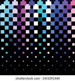 Abstract halftone background pattern. Geometric colorful vector line illustration