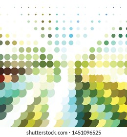 Abstract halftone background pattern. Geometric colorful vector line illustration