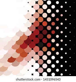 Abstract halftone background pattern. Geometric colorful vector line illustration