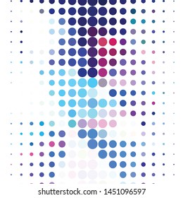 Abstract halftone background pattern. Geometric colorful vector line illustration