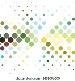 Abstract halftone background pattern. Geometric colorful vector line illustration