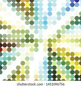 Abstract halftone background pattern. Geometric colorful vector line illustration