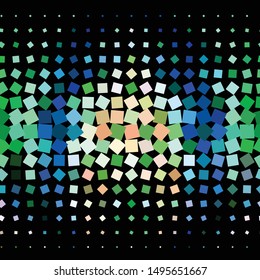 Abstract halftone background pattern. Geometric colorful vector line illustration