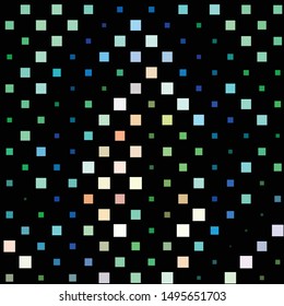 Abstract halftone background pattern. Geometric colorful vector line illustration