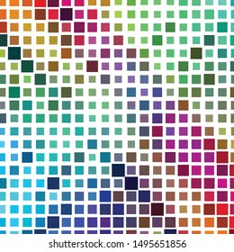 Abstract halftone background pattern. Geometric colorful vector line illustration