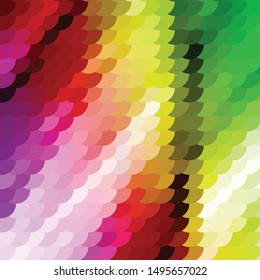 Abstract halftone background pattern. Geometric colorful vector line illustration