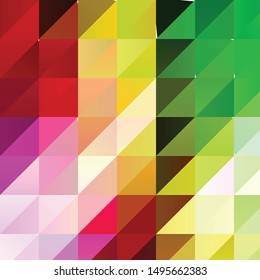 Abstract halftone background pattern. Geometric colorful vector line illustration