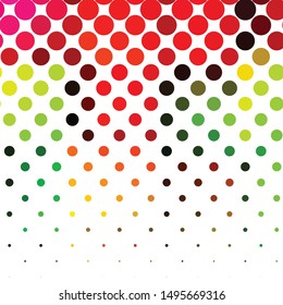 Abstract halftone background pattern. Geometric colorful vector line illustration