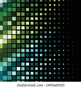 Abstract halftone background pattern. Geometric colorful vector line illustration
