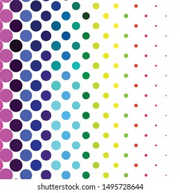 Abstract halftone background pattern. Geometric colorful vector line illustration