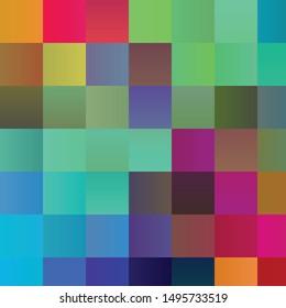 Abstract halftone background pattern. Geometric colorful vector line illustration