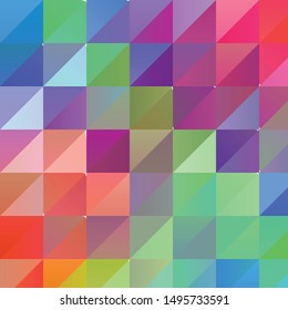 Abstract halftone background pattern. Geometric colorful vector line illustration