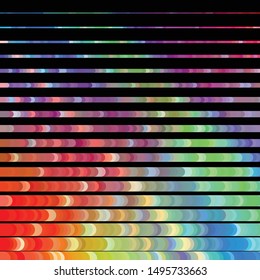 Abstract halftone background pattern. Geometric colorful vector line illustration