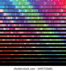 Abstract halftone background pattern. Geometric colorful vector line illustration