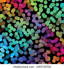 Abstract halftone background pattern. Geometric colorful vector line illustration