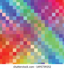 Abstract halftone background pattern. Geometric colorful vector line illustration