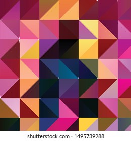 Abstract halftone background pattern. Geometric colorful vector line illustration