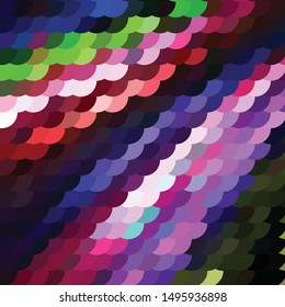 Abstract halftone background pattern. Geometric colorful vector line illustration