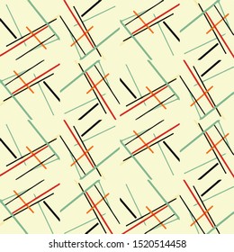 Abstract halftone background pattern. Geometric colorful vector line illustration