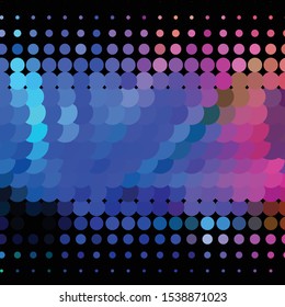Abstract halftone background pattern. Geometric colorful vector line illustration