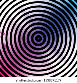 Abstract halftone background pattern. Geometric colorful vector line illustration