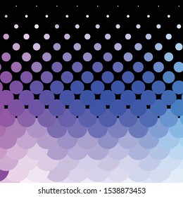 Abstract halftone background pattern. Geometric colorful vector line illustration